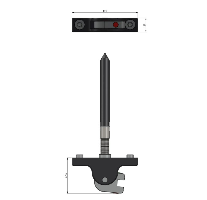 Lang Technik Quick•Point® Quick•Lock 96 for4-fold Grid Plate 96 