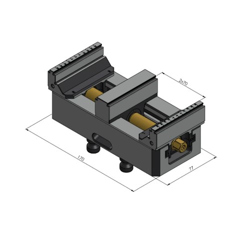 Lang Technik Center Jaw 77 (17 mm) + Spindle Length 175 mm 