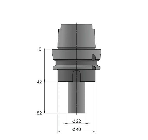 Lang Technik HAUBEX Tool Holder HSK-A63, DIN 69893-1
