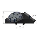 Lang Technik Quick•Point® 3-Face Pyramid with Combo Plates
