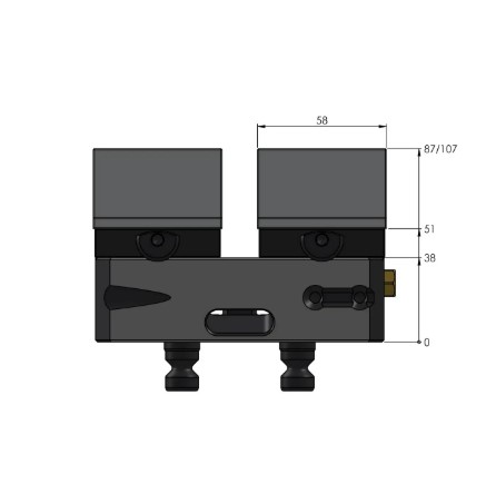 Lang Technik Avanti 77, Jaw Width 77, Length 130 mm 