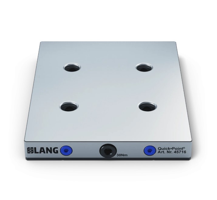 Lang Technik Quick•Point® 96 extended Grid Plate, 246×192×27 mm, without mounting bores 