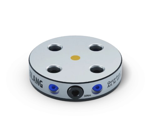 Quick•Point® 52 Round Plate, Ø 116×27 mm, without mounting bores 