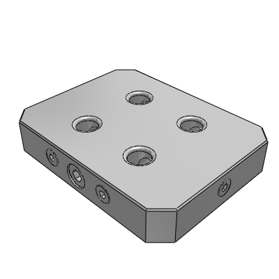Lang Technik Quick•Point® Combo Grid Plate 192 x 192 mm, for Quick•Tower