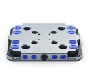 Quick•Point® Combo Plate 192 x 156 mm, with clamping edge