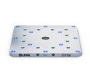 Lang Technik Quick•Tower Universal Base Plate, 446×446×27 mm, with bores