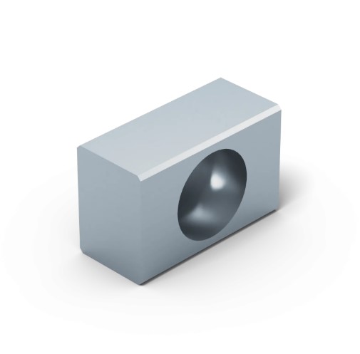 Lang Technik Slot Key for axial alignment of Quick•Point® Round Plate, Item No. 45890, 14×22 mm 