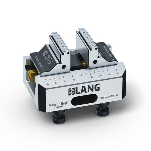 Lang Technik Makro•Grip® 5-Axis Vise 77, Jaw Width 46, Length 102 mm 