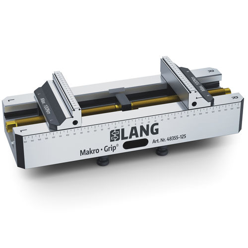 Lang Technik Makro•Grip® 5-Axis Vise 125, Jaw Width 125, Length 360 mm 
