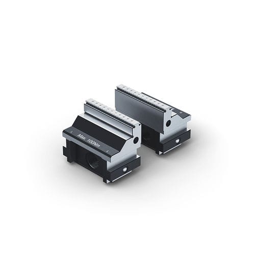 Lang Technik Spare Jaws for Makro•Grip® 5-Axis Vise 125, Jaw Width 77 mm