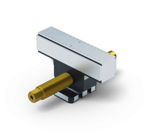 Lang Technik Center Jaw 125 (27 mm) + Spindle Length 164 mm 