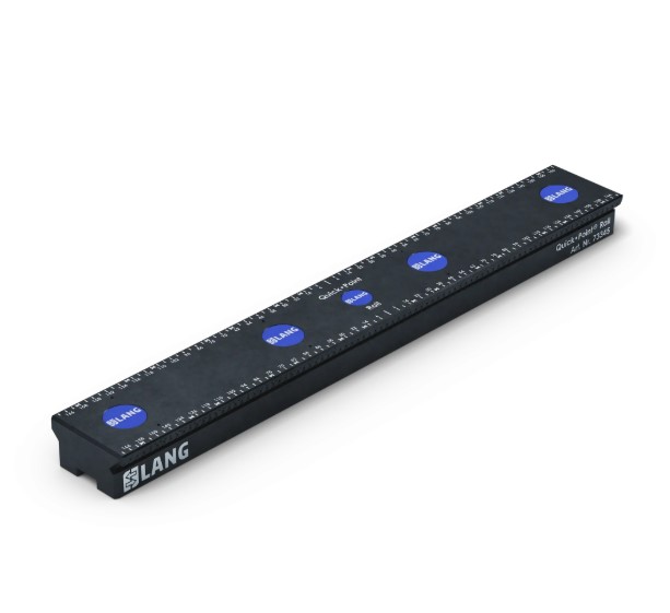 Lang Technik Quick•Point® Rail Clamping Bar, with mounting bores