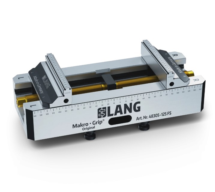 Lang Technik Makro•Grip® FS 5-Axis Vice 125, jaw width 125, length 310 mm 