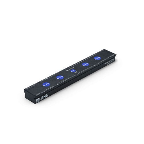 Lang Technik Quick•Point® Rail Clamping Bar, 316mm, with mounting bores