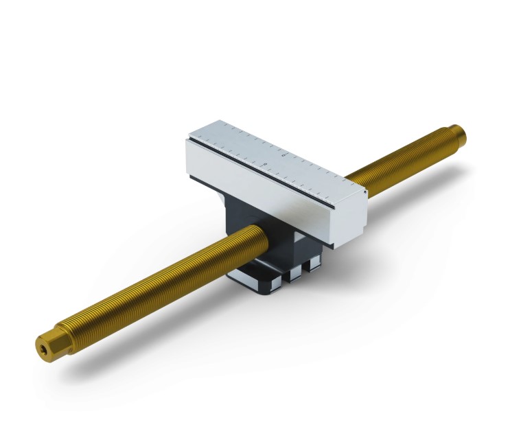 Lang Technik Center Jaw 125 FS (27 mm) + Spindle Length 364 mm 
