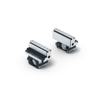 Spare Jaws without serration, for Makro•Grip® 5-Axis Vise 46