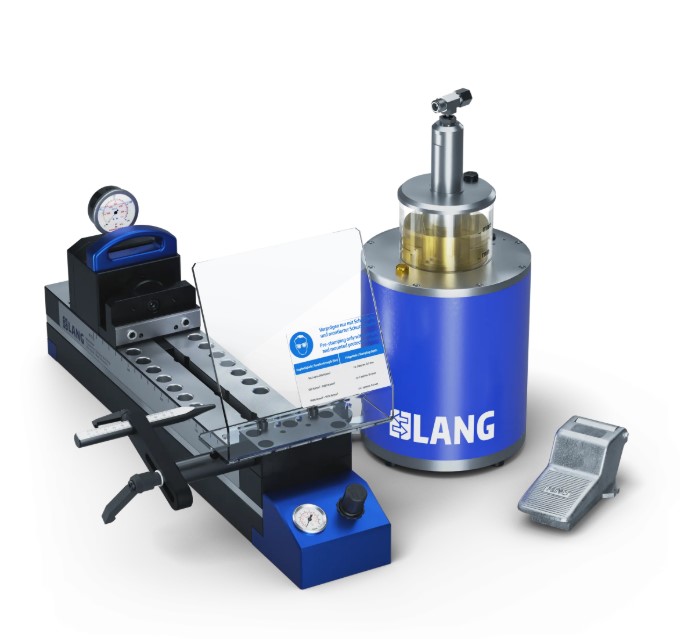 Makro•Grip® Stamping Unit, for the workbench, stamping range 410mm