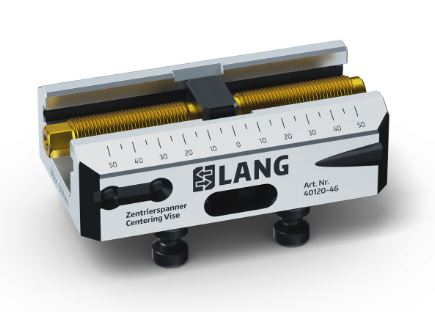 Lang Technik Centring Vice 77 Base, jaw width 46mm, length 130mm