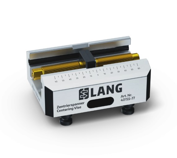 Lang Technik Centring Vice 125 Base, jaw width 77mm, length 160mm