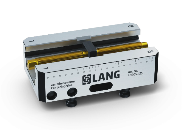 Lang Technik Centring Vice 125 Base, jaw width 125mm, length 210mm