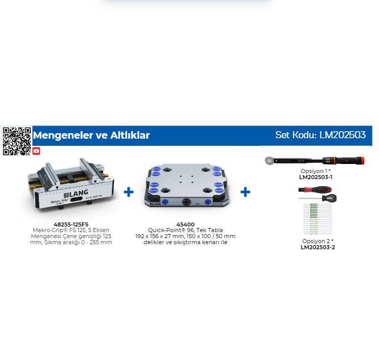 Lang Technik Lang 48255-125FS+Lang 45400+Bahco 74WR-100