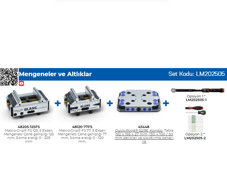Lang 48205-125FS+Lang 48120-77FS+Lang 45448+Bahco 74WR-100