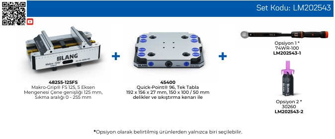 Lang Technik Lang 48255-125FS+Lang 45400+Bahco 74WR-100