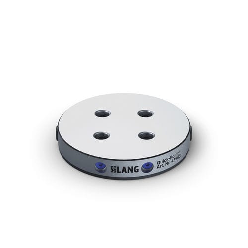 [45903] Lang Technik Quick•Point® 52 Round Plate, Ø 157×27 mm, for individual center bore