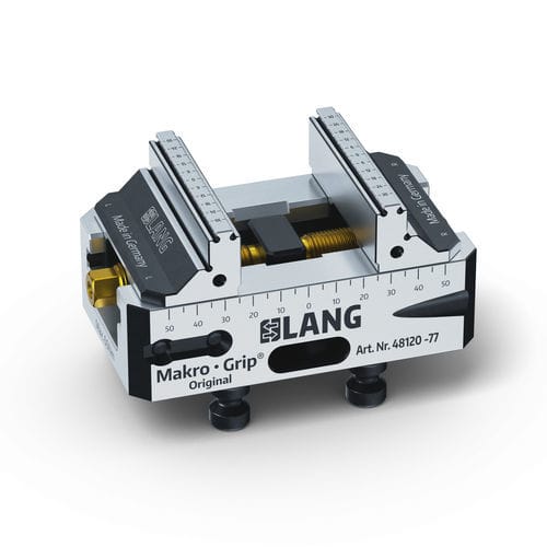[48120-77 ] Lang Technik Makro•Grip® 5-Axis Vise 77, Jaw Width 77, Length 130 mm 