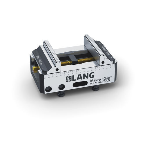 [48205-125] Lang Technik Makro•Grip® 5-Axis Vise 125, Jaw Width 125, Length 210 mm 