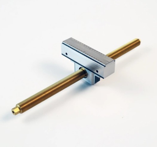 [47355-TG27] Lang Technik Center Jaw 27 mm Makro•Grip® 125 + Spindle Ø 20 mm, length 365 mm