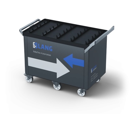 [64015] Lang Technik RoboTrex 96 Automation Trolley, storage capacity 15 vises