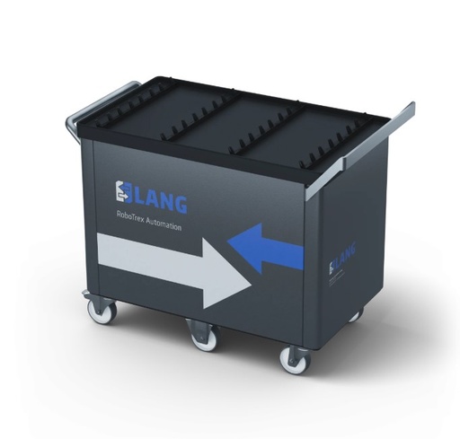 [64016] Lang Technik RoboTrex 96 Automation Trolley, storage capacity 16 vises