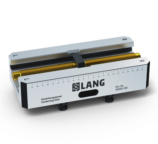 [40255-125] Centring Vice 125 Base, jaw width 125mm, length 260mm