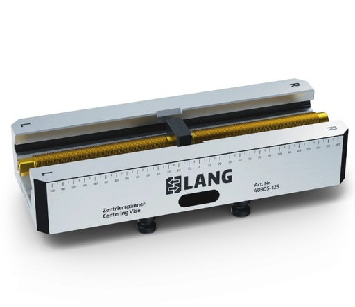 [40305-125] Lang Technik Centring Vice 125 Base, jaw width 125mm, length 310mm