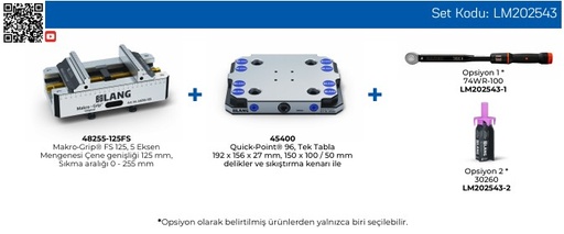 [LM202543-1] Lang Technik Lang 48255-125FS+Lang 45400+Bahco 74WR-100